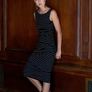 Bailey 44 striped column dress | anthropologie | S